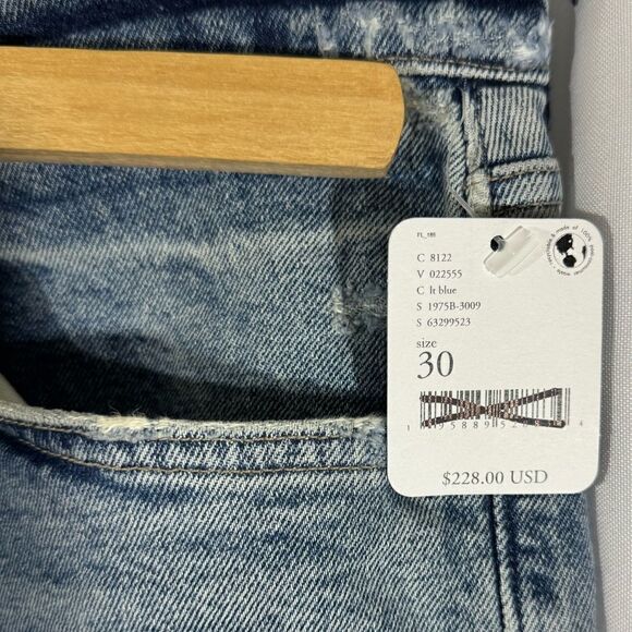 CITIZENS OF HUMANITY EMERSON SLIM FIT BOYFRIEND DENIM JEANS IN FREEPORT 30 NWT - Picture 6 of 9